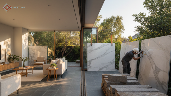 Premium stone cladding in Melbourne for timeless interiors and stunning exterior façades. Durable, low-maintenance & fire-resistant. Transform your home with expert stonemasons at Linkstone — book your consultation today.